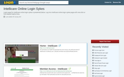 Intellicare Online Login Sykes - Loginii.com
