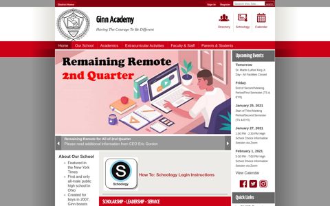 Ginn Academy / Homepage
