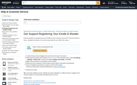 Amazon.com Help: Get Support Registering Your Kindle E ...