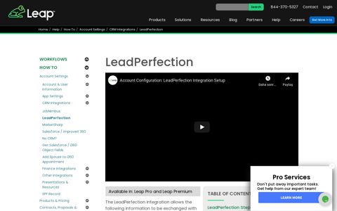 LeadPerfection - LEAP to Digital
