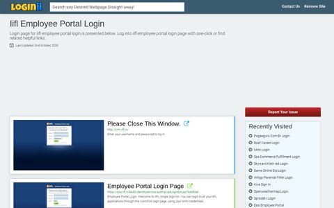 Iifl Employee Portal Login - Loginii.com