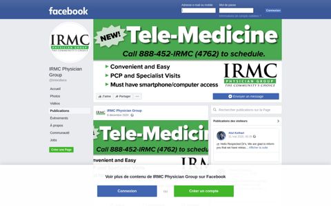 IRMC Physician Group - Posts | Facebook