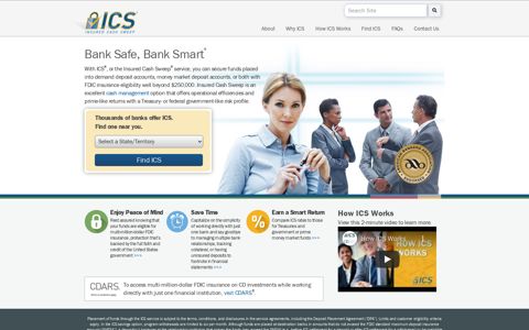 ICS, the Insured Cash Sweep service