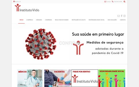Instituto Vida – Laboratório Clínico de Marília