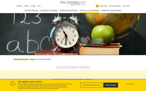 Accounting system - FPS CATERING Frankfurt am Main