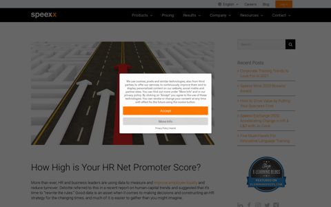 Blog | How High is Your HR Net Promoter Score? | Speexx