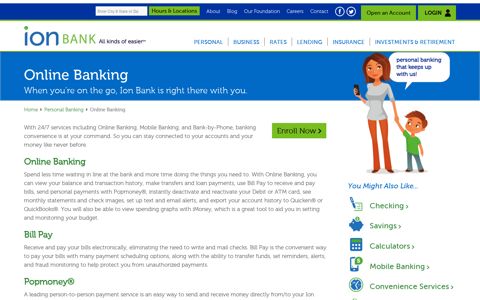 Online Banking - Ion Bank