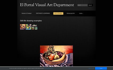 Art & Design - El Portal Visual Art Department
