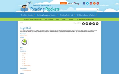 LightSail | Reading Rockets