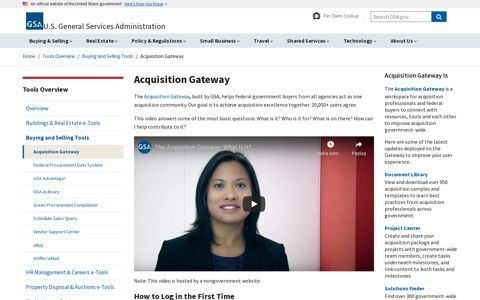 Acquisition Gateway - GSA.gov