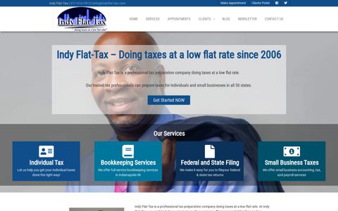 Indy Flat Tax | Professional tax preparation company