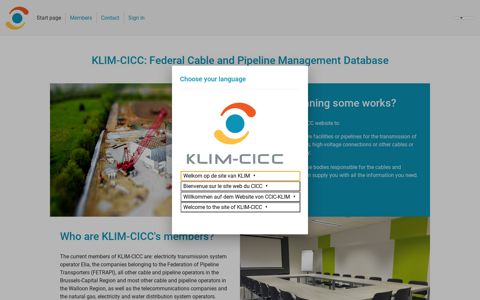 KLIM-CICC: Federal Cable and Pipeline Management Database