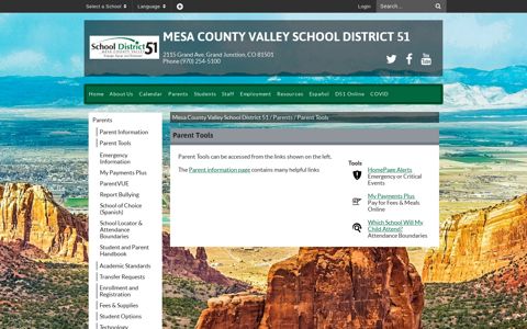 Parent Tools - Mesa County Valley School District 51