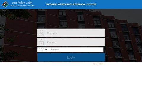 National Grievances Redressal System