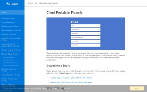 Client Portals in Flexmls - Flexmls Help