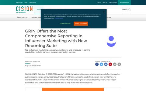 GRIN Offers the Most Comprehensive Reporting in Influencer ...