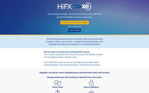 HiFX: international money transfer | currency exchange