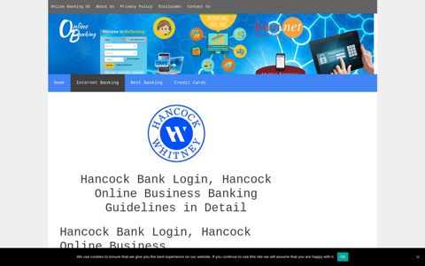Hancock Bank Login | Hancock Online Business Banking ...