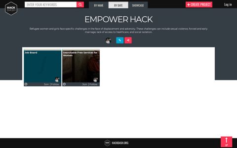 EMPOWER HACK - Hackdash