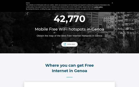 ▷ Free WiFi Hotspots in Genoa | Wiman