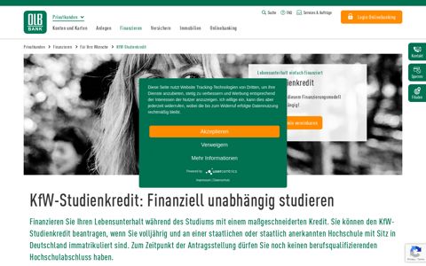 KfW-Studienkredit – finanziell unabhängig studieren - OLB