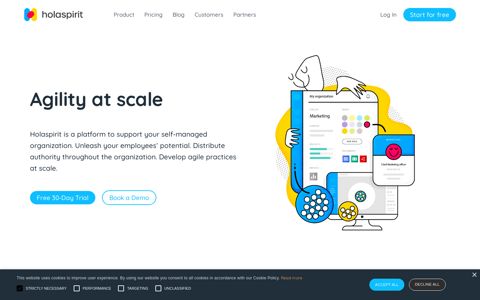 Holaspirit - the best cloud-based platform for self-orgs
