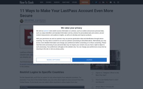 11 Ways to Make Your LastPass Account Even More Secure