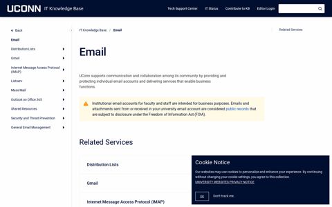Email - Confluence - UConn