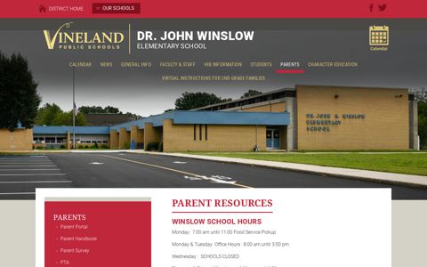 Parent Resources | John H. Winslow Elementary School