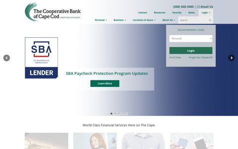 The Cooperative Bank of Cape Cod | Personal & Business ...