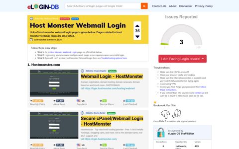 Host Monster Webmail Login