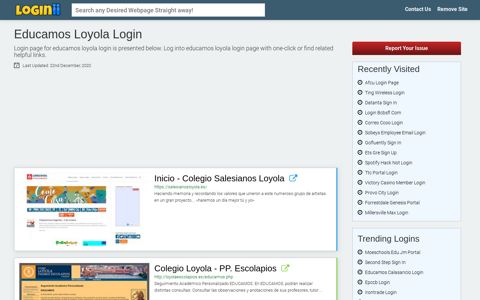 Educamos Loyola Login - Loginii.com