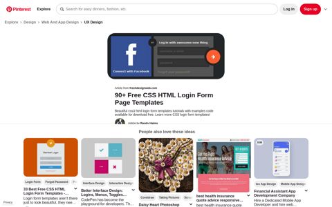 freshDesignweb | Login form, Css examples, Web ... - Pinterest