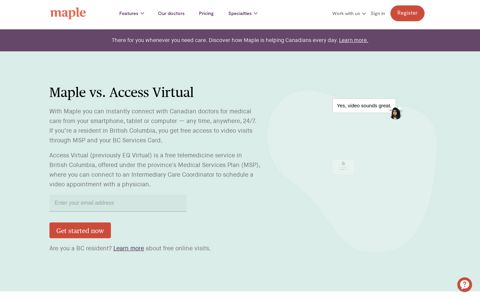 Maple vs. Access Virtual | What Makes Maple Different?