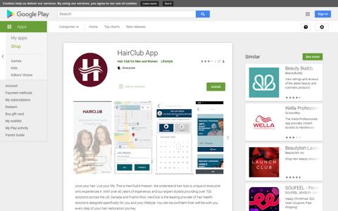 HairClub App - Apps on Google Play