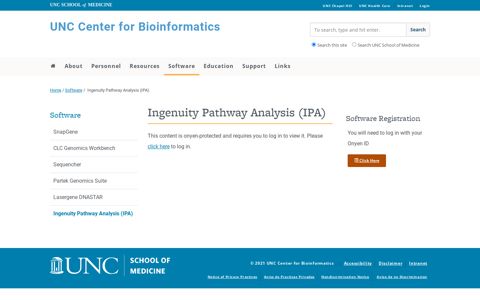Ingenuity Pathway Analysis (IPA) - UNC Center for ...