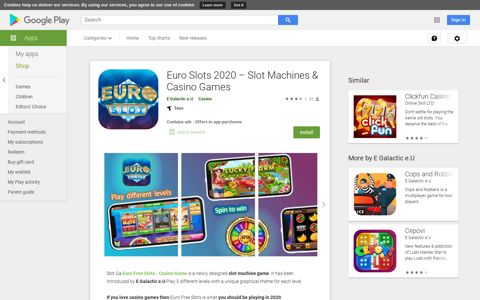Euro Slots 2020 – Slot Machines & Casino Games – Apps on ...