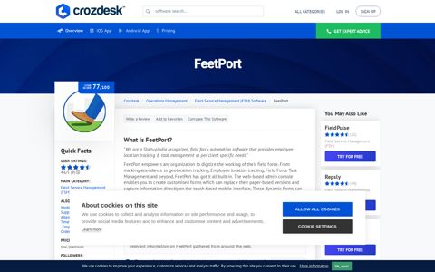 FeetPort | Software Reviews & Alternatives - Crozdesk