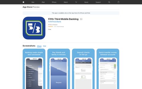 ‎Fifth Third Mobile Banking on the App Store