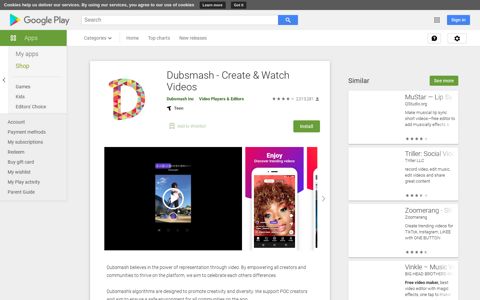 Dubsmash - Create & Watch Videos - Apps on Google Play