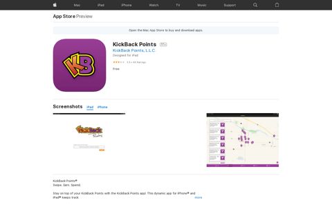 ‎KickBack Points on the App Store