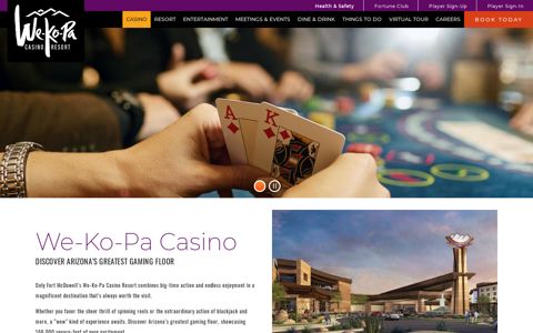 Fort McDowell Casino - We-Ko-Pa Casino Resort