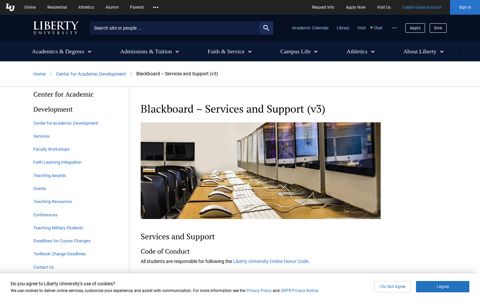 Blackboard – Services and Support (v3) - Liberty University