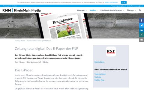 FNP E-Paper - RheinMain.Media