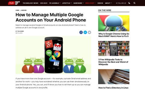 How to Manage Multiple Google Accounts on Your Android ...