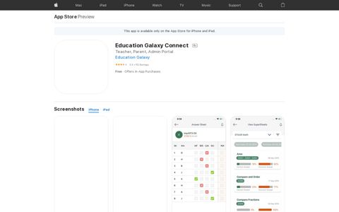 ‎Education Galaxy Connect on the App Store