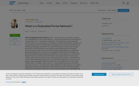 What is a Federated Portal Network? | SAP Blogs