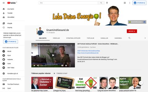 GruenUndGesund.de - YouTube
