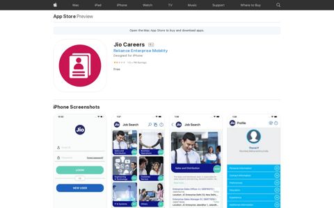 ‎Jio Careers on the App Store