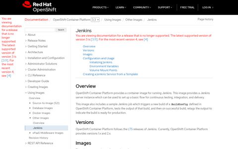 Jenkins - Other Images | Using Images | OpenShift Container ...